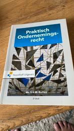 Praktisch ondernemingsrecht. 2e druk, Boeken, Studieboeken en Cursussen, Ophalen, Zo goed als nieuw, S.S.M. Rutten