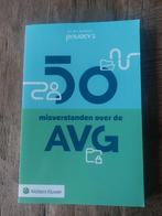 50 misverstanden over de AVG, Boeken, Nieuw, Ophalen of Verzenden, Nederland, Overige onderwerpen