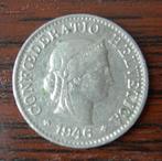 1946 Confoederatio Helvetica, 5 Rappen. Zwitserland., Ophalen of Verzenden, Overige landen, Losse munt, Goud