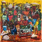 Leuk schilderij uit Afrika, Antiek en Kunst, Ophalen