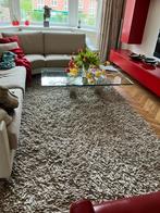 Wollen carpet van 250 x 450 meter en 3,5 cm hoog, Crème, 200 cm of meer, Rechthoekig, Zo goed als nieuw