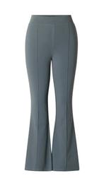 Steel blue/grey flared broek Yaissa van Yesta Maat 54/56 (4), Kleding | Dames, Grote Maten, Nieuw, Grijs, Broek of Spijkerbroek