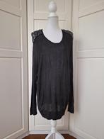 Imitz donker grijze dunne lovertjes trui, maat XL, Kleding | Dames, Maat 46/48 (XL) of groter, Nieuw, Imitz, Ophalen of Verzenden