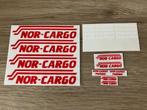Stickersetje Nor-Cargo, Ophalen of Verzenden, Bus of Vrachtwagen, Overige merken