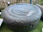 Intex spa jacuzzi opblaasbaar met zoutwater systeem, Ophalen, Gebruikt, Grondzeil, Opblaasbaar