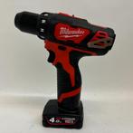 Milwaukee M12 BDD Schroefboormachine 12V + 4.0Ah Accu, Milwaukee, Zo goed als nieuw, Support@milwaukee.com, Milwaukee Electric Tool Corporation, 13135 W. 
Lisbon Road, Brookfield, WI 53005
USA