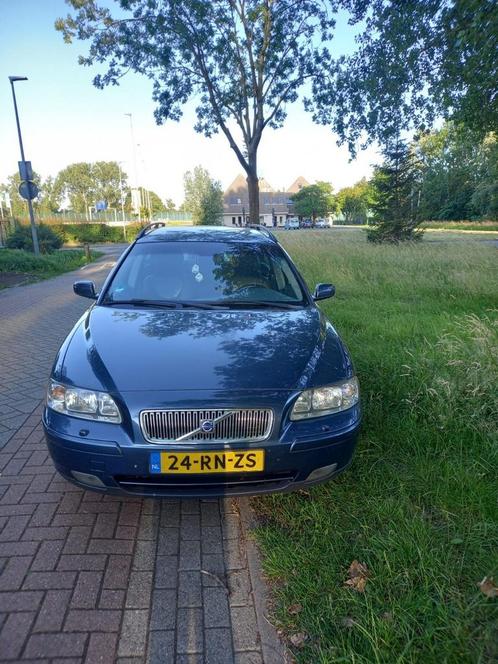 Volvo V70 2.4 140PK 2005 Blauw, Auto's, Volvo, Particulier, V70, Benzine, D, Stationwagon, Handgeschakeld, Origineel Nederlands