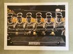 Vintage litho van Danielle Dessart 1986 Ferrari motorblok, Antiek en Kunst, Kunst | Litho's en Zeefdrukken, Ophalen