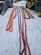 Partij zware hijsbanden, Doe-het-zelf en Verbouw, Lieren en Takels, Ophalen of Verzenden, Gebruikt