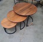 Set van 3 houten salontafels, Huis en Inrichting, Ophalen