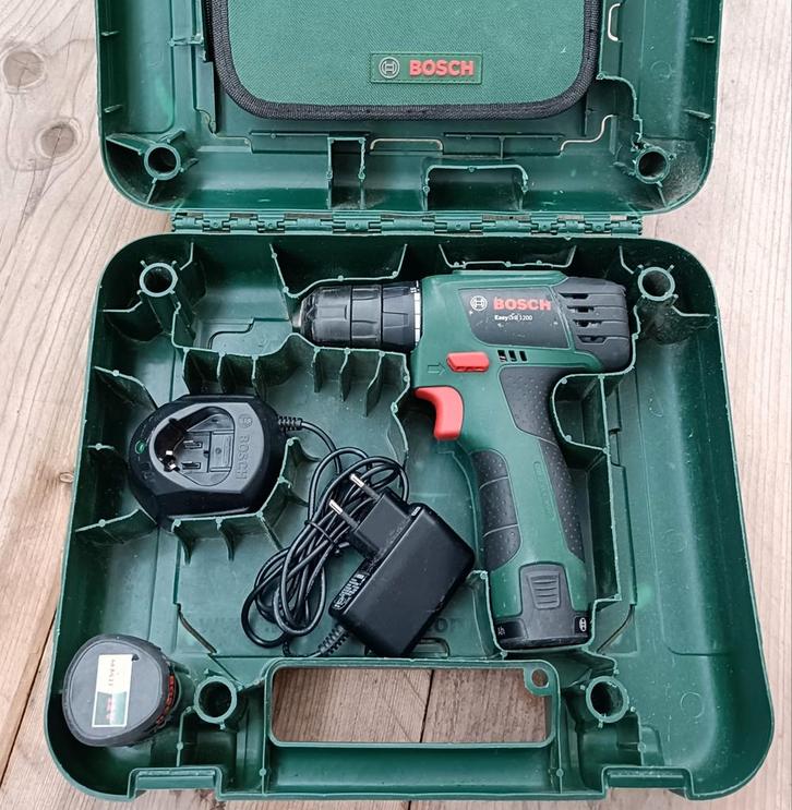 Bosch EasyDrill 1200 Accu Boormachine 12V, Doe-het-zelf en Verbouw, Gereedschap | Boormachines, Gebruikt, Boormachine, Ophalen of Verzenden