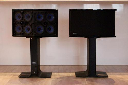 Uniek! - bose lifestyle 901 aktief - pianolak zwart -, Audio, Tv en Foto, Luidsprekers, Zo goed als nieuw, Front, Rear of Stereo speakers