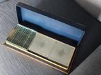 Vintage Messenleggers kristal en onderzetters, Ophalen of Verzenden