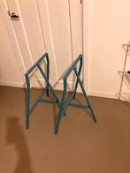 IKEA Lerberg schragen, lichtblauw, Huis en Inrichting, Bureaus, Ophalen, Zo goed als nieuw, Bureau