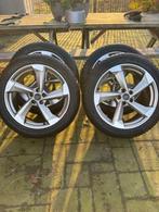 Audi velgen inclusief winterbanden, Auto-onderdelen, Banden en Velgen, Ophalen, Gebruikt, 255 mm, Banden en Velgen