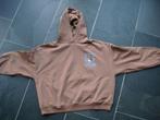 Bruine hoodie met print - maat 15j, Meisje, Trui of Vest, JBC, Ophalen of Verzenden
