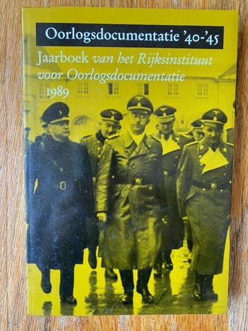 Oorlogsdocumentatie '40 - '45 - Jaarboek RIOD 1989 beschikbaar voor biedingen