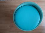 Design kruk kunststof (turqoise), Huis en Inrichting, Krukjes, Ophalen, Zo goed als nieuw, Kunststof