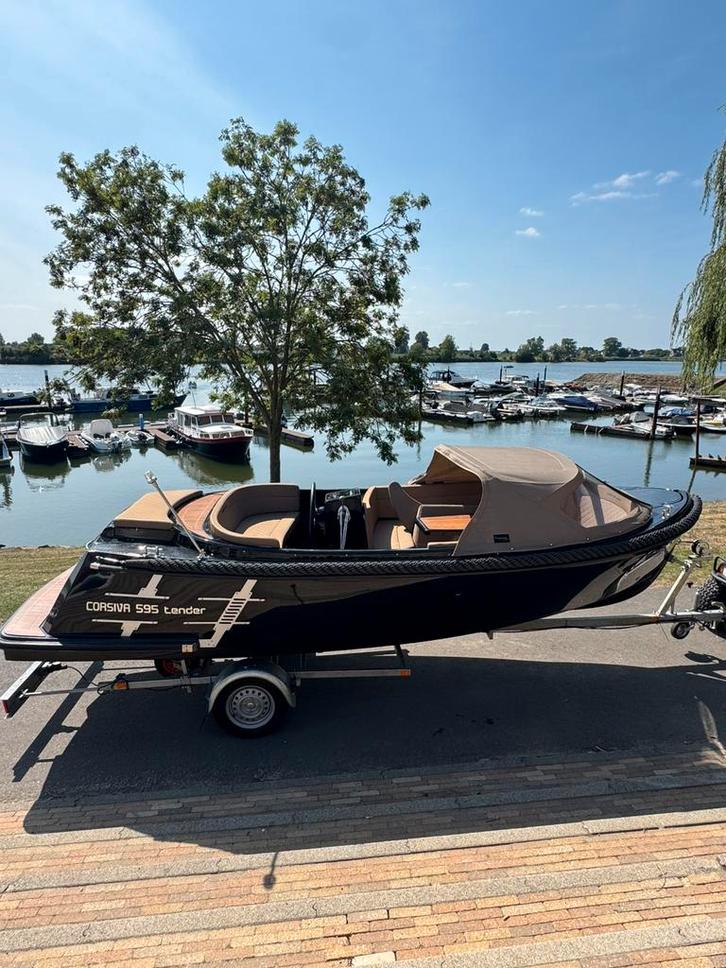 Corsiva 595 mercury 25pk bwj 020 scherp geprijsd €18,950,-, Watersport en Boten, Sloepen, Zo goed als nieuw, 10 tot 30 pk, 3 tot 6 meter
