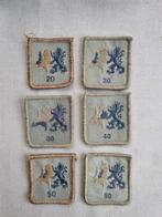 6 borstpatches korps Nationale Reserve, Verzamelen, Militaria | Algemeen, Ophalen of Verzenden, Landmacht, Nederland, Embleem of Badge
