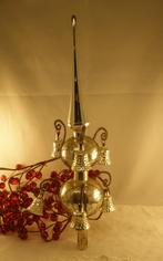 Antieke kerstboom piek met 6 klokjes / nr. 3, Ophalen of Verzenden, Gebruikt