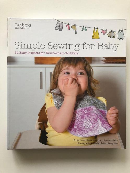 Lotta Jansdotter'S Simple Sewing For Baby, Boeken, Hobby en Vrije tijd, Zo goed als nieuw, Borduren en Naaien, Verzenden