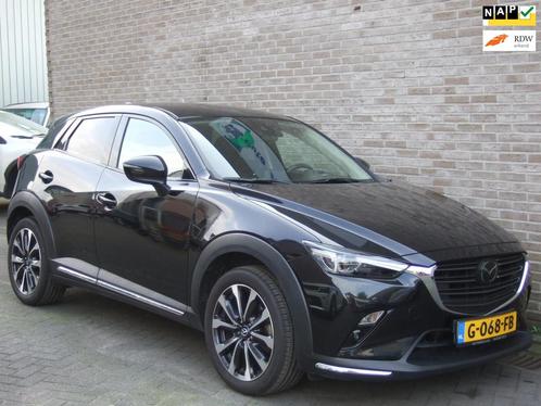 Mazda CX-3 2.0 SkyActiv-G 120 GT-M - 1e eig! - Leder - Trekh, Auto's, Mazda, Bedrijf, Te koop, CX-3, ABS, Achteruitrijcamera, Adaptive Cruise Control