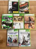 ==GAAF== XBOX 360 spellen Assasins deel 1,2,3 Rage 7 stuks, Spelcomputers en Games, Games | Xbox 360, Ophalen of Verzenden, Zo goed als nieuw