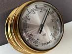 Messing thermometer voor weerstation - 'Made in Germany', Ophalen of Verzenden, Gebruikt, Binnenthermometer