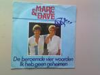 marc & dave - de beroemde vier woorden, Ophalen of Verzenden, Zo goed als nieuw, Overige formaten, Levenslied of Smartlap