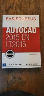 Basiscursus AutoCad 2015 en LT2015, Harold Weistra, Zo goed als nieuw, Beta, HBO
