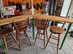 Super Statafel / Stehtisch, Huis en Inrichting, Barkrukken, Ophalen, 90 cm of meer, Hout, Gebruikt