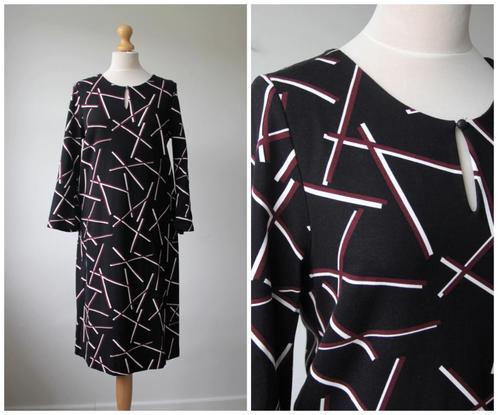 Claudia Strater - mooie zwarte jurk / maat 38, Kleding | Dames, Jurken, Zo goed als nieuw, Maat 38/40 (M), Zwart, Boven de knie