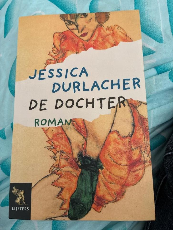 Jessica Durlacher De dochter roman 2002, naampje in pen, Boeken, Romans, Gelezen, Nederland, Ophalen of Verzenden