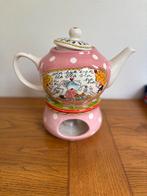 Blond Amsterdam theepot + warmhouder, Antiek en Kunst, Antiek | Servies compleet, Ophalen