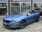 Volvo V60 1.5 T3 R-Design|Navi|Trekhaak|Rijklaarprijs|Full, Lichtsensor, Euro 6, 4 cilinders, Blauw