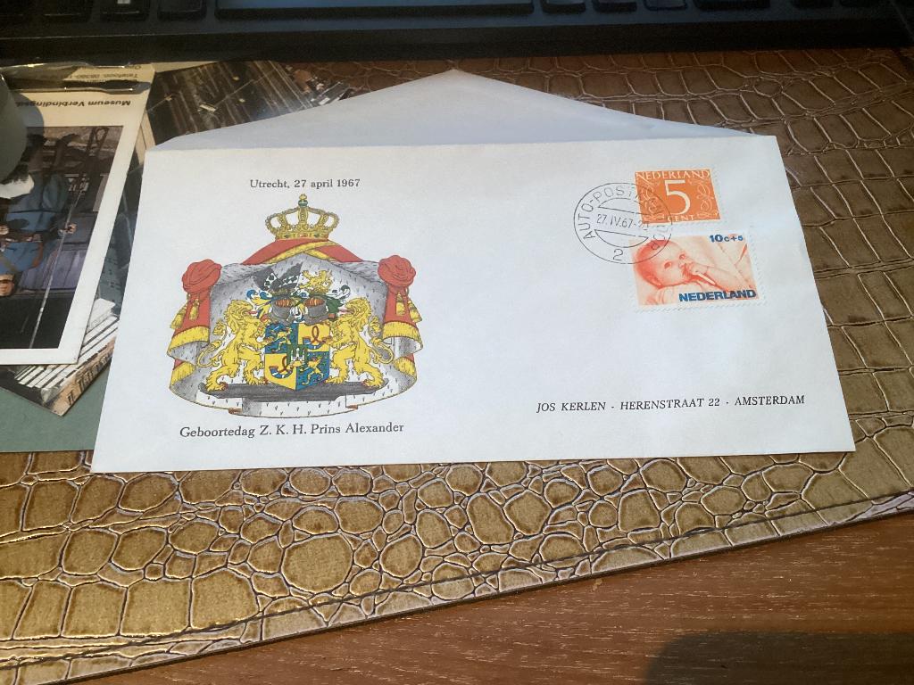 No9246 autopostkantoor koninklijk 27-4-1967 Heb ook van, Postzegels en Munten, Ophalen, Onbeschreven, Nederland