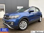 Volkswagen T-Cross 1.0 TSI Life Trekhaak / LED / Adap Cruise, Auto's, Voorwielaandrijving, 95 pk, Blauw, 620 kg