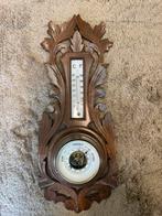 Antieke houten barometer, Ophalen, Zo goed als nieuw