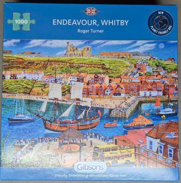 Legpuzzel 1000 stukjes merk GIBSON "Endeavour Whiby" beschikbaar voor biedingen