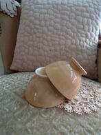 2 Brocante Gele Spoelkommen van Boch ** Mimosa **, Ophalen of Verzenden