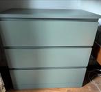 IKEA MALM ladekast groen 2x z.g.a.n., Huis en Inrichting, Kasten | Ladekasten, Ophalen, Overige materialen, 50 tot 100 cm, Zo goed als nieuw