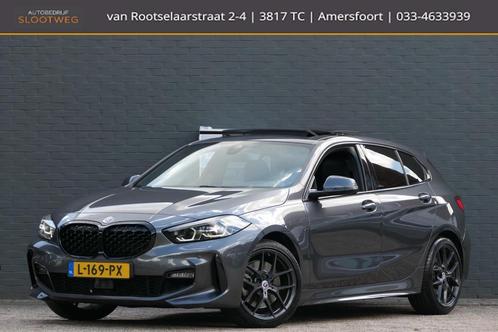 BMW 1-serie 120i High Executive M-Sport | Panoramadak | Leer, Auto's, BMW, Bedrijf, Te koop, 1-Serie, ABS, Achteruitrijcamera