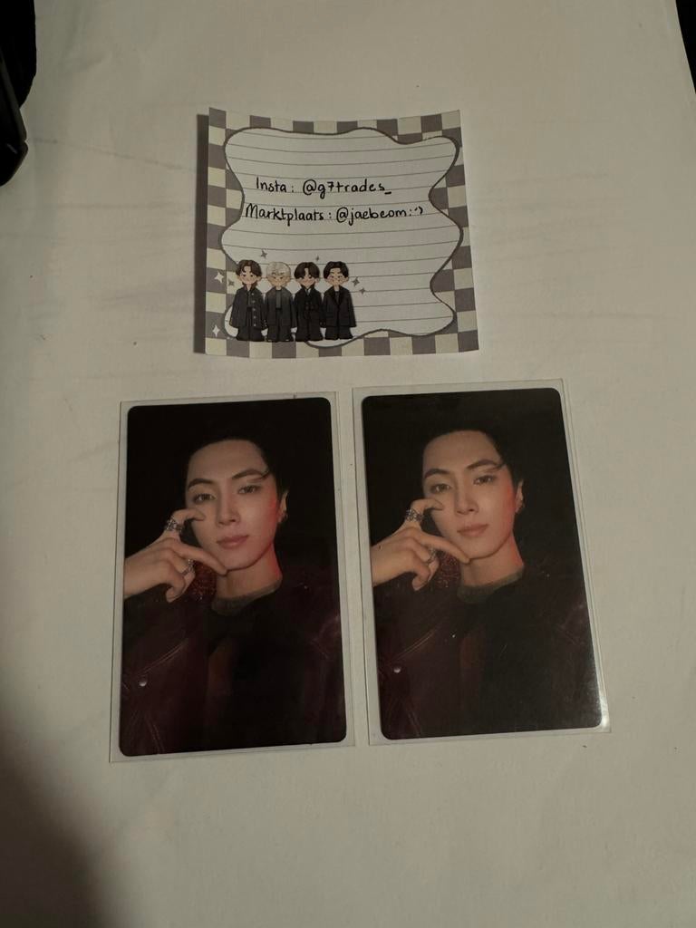 Enhypen Jay photocards, Ophalen of Verzenden, Zo goed als nieuw, Foto of Kaart