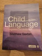 Chils language acquisition and development 2nd edition, Ophalen of Verzenden, Zo goed als nieuw, WO