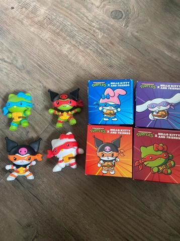 McDonalds Hello Kitty x Ninja Turtles Set beschikbaar voor biedingen