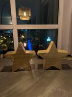 Gouden Kerststerren (waxinelichtje), Ophalen of Verzenden, Zo goed als nieuw