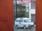 Subaru 1,2 Wagon 4WD, Boeken, Nieuw, Overige merken, Ophalen of Verzenden