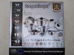 Steigenberger 12-delige Pannenset - Nieuwstaat!, Huis en Inrichting, Ophalen, Nieuw, Pannenset, Rvs