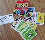 Uno, kaartspel, Een of twee spelers, Ophalen of Verzenden, Zo goed als nieuw